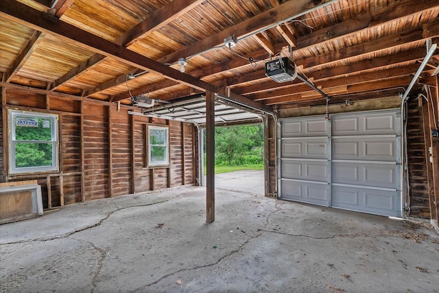 7838 N Sherman Blvd, Brown Deer, WI 53209 - garage featuring a garage door opener