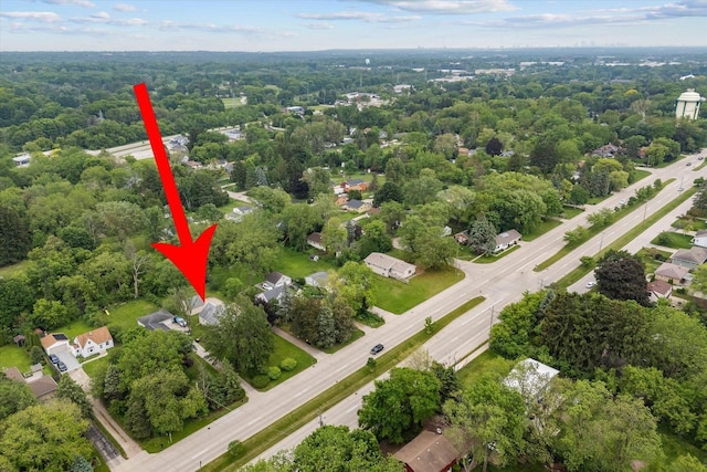 7838 N Sherman Blvd, Brown Deer, WI 53209 - bird's eye view