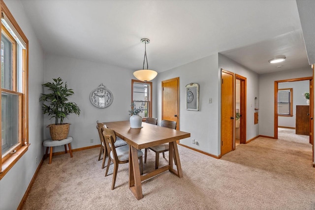 7838 N Sherman Blvd, Brown Deer, WI 53209 - dining room featuring light colored carpet