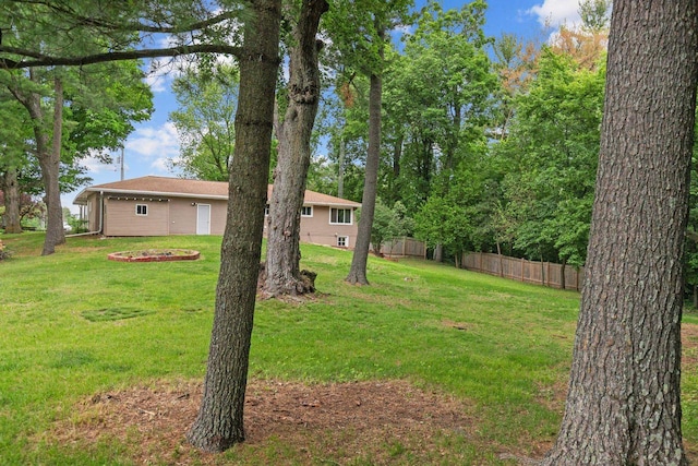 N1128 County Rd W, Fremont, WI 54940 - view of yard