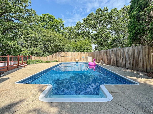 417 Anglesey Rd, Wales, WI 53183 - view of pool featuring a fenced backyard