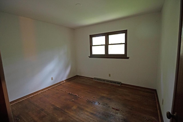 6202 Piping Rock Rd, Madison, WI 53711 - unfurnished room with hardwood / wood-style flooring and baseboards