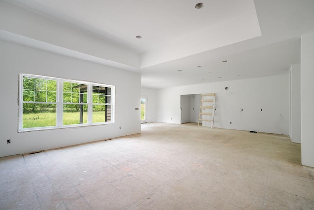 LT3 E Miramar Dr, East Troy, WI 53120 - empty room featuring a tray ceiling