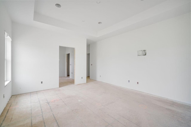 LT3 E Miramar Dr, East Troy, WI 53120 - spare room featuring a raised ceiling