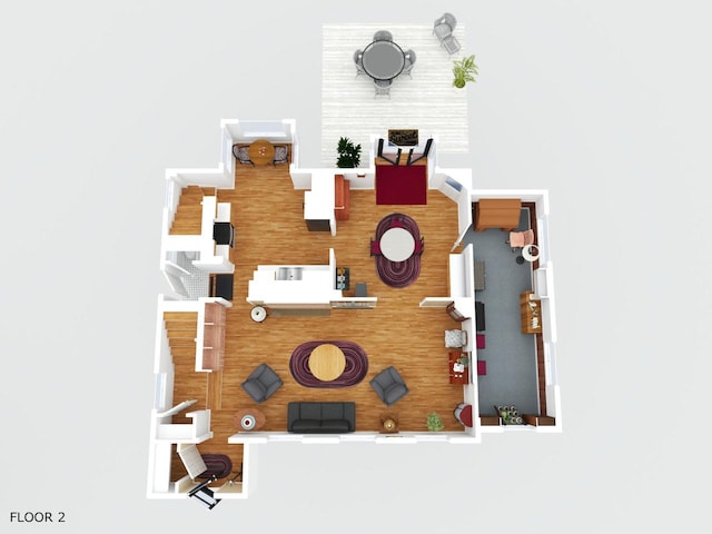 1133 Racine St, Delavan, WI 53115 - view of floor plan / room layout
