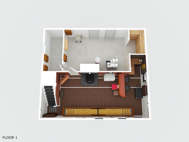 1133 Racine St, Delavan, WI 53115 - view of home floor plan
