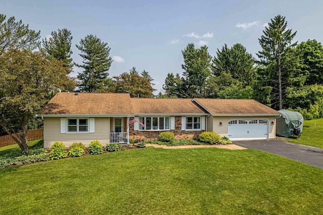 3472 Hickory Hill Rd, Verona, WI 53593 - ranch-style home featuring a garage and driveway
