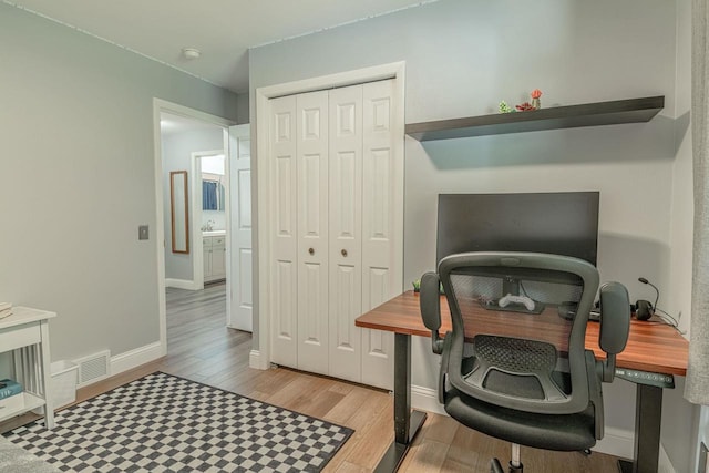 3472 Hickory Hill Rd, Verona, WI 53593 - office space featuring wood finished floors and baseboards