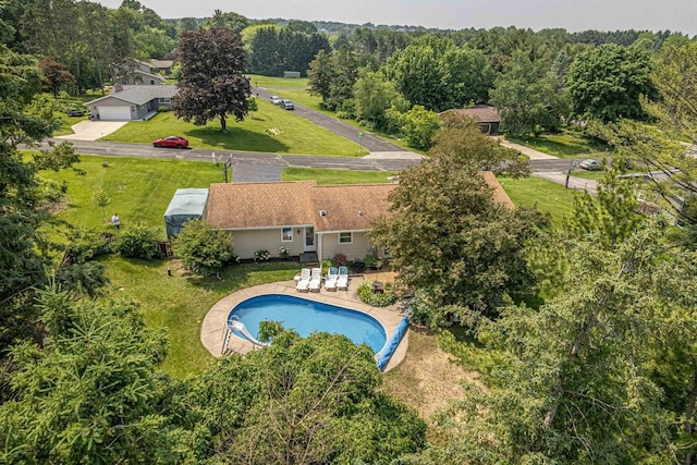 3472 Hickory Hill Rd, Verona, WI 53593 - view of subject property with a pool area