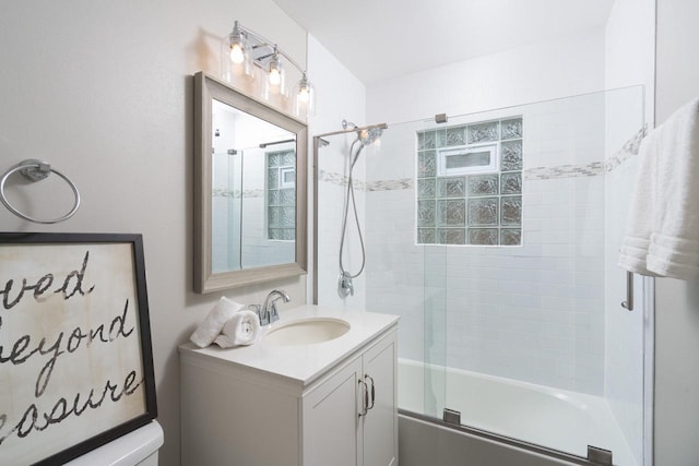 2461 N 94th St, Wauwatosa, WI 53226 - full bathroom featuring vanity and enclosed tub / shower combo