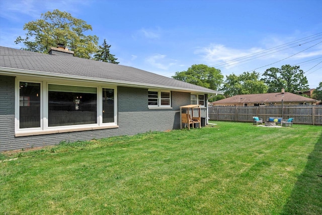 3351 W Vogel Ave, Greenfield, WI 53221 - view of yard with an outdoor living space