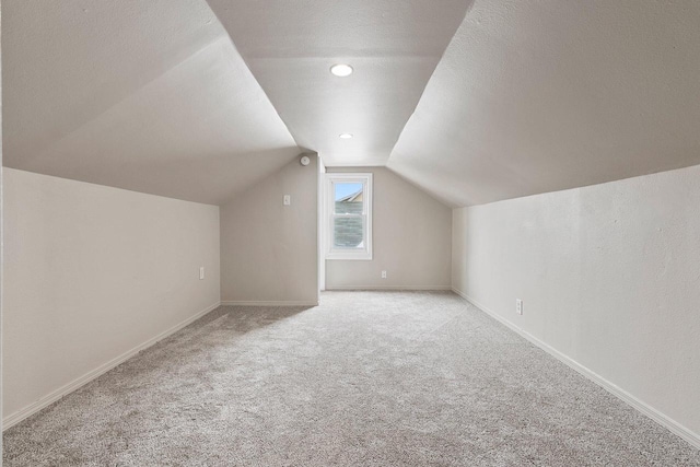 2717 13th St, Two Rivers, WI 54241 - bonus room featuring carpet floors and lofted ceiling