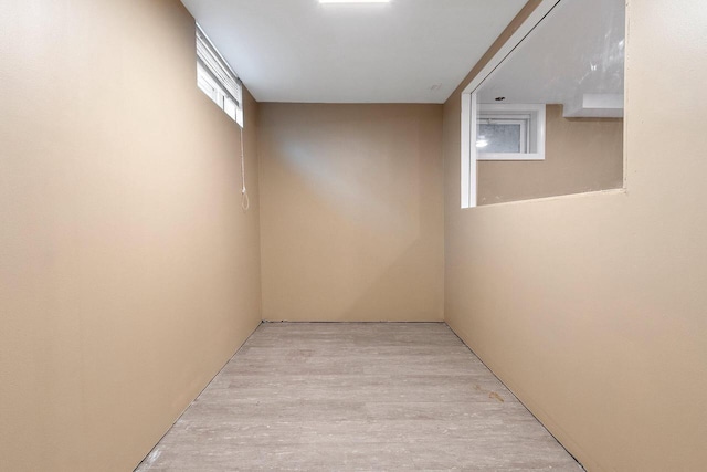 2717 13th St, Two Rivers, WI 54241 - basement featuring wood finished floors