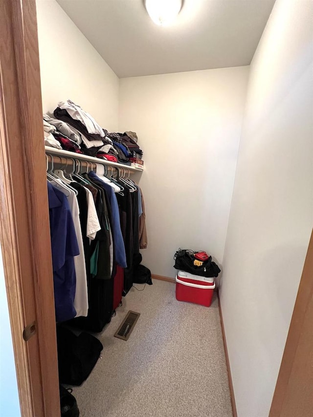 2783 High Peak Rd, Rhinelander, WI 54501 - walk in closet with carpet