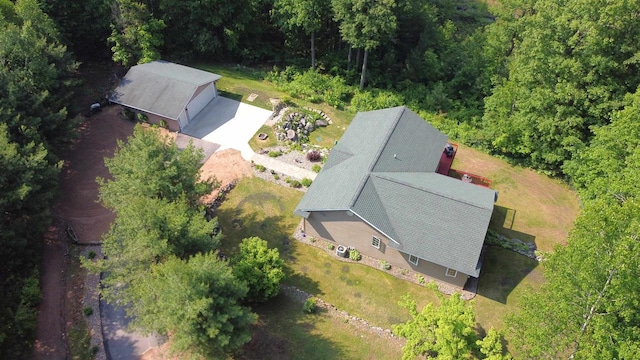 2783 High Peak Rd, Rhinelander, WI 54501 - view from above of property