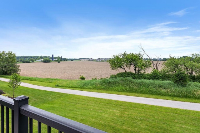 1386 Overlook Cir, Hartland, WI 53029 - view of grassy yard featuring a rural view