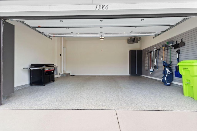 1386 Overlook Cir, Hartland, WI 53029 - garage with baseboards