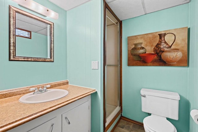 931 W Lindbergh St, Appleton, WI 54914 - full bath featuring vanity and an enclosed shower