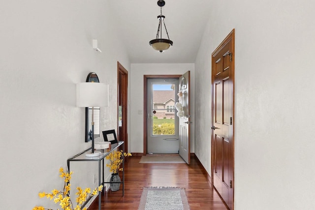 52 Penbrook Cir Unit 47, Appleton, WI 54911 - foyer entrance featuring wood finished floors and baseboards