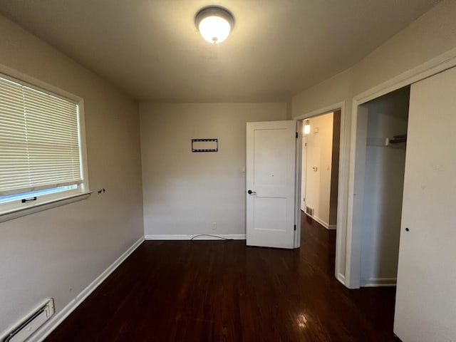 3668 S 79th St, Milwaukee, WI 53220 - unfurnished bedroom featuring wood finished floors and a closet