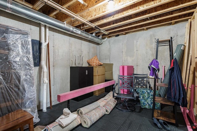 4790 Innovation Dr, Deforest, WI 53532 - view of unfinished below grade area