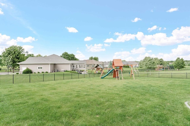 4790 Innovation Dr, Deforest, WI 53532 - view of yard featuring a playground