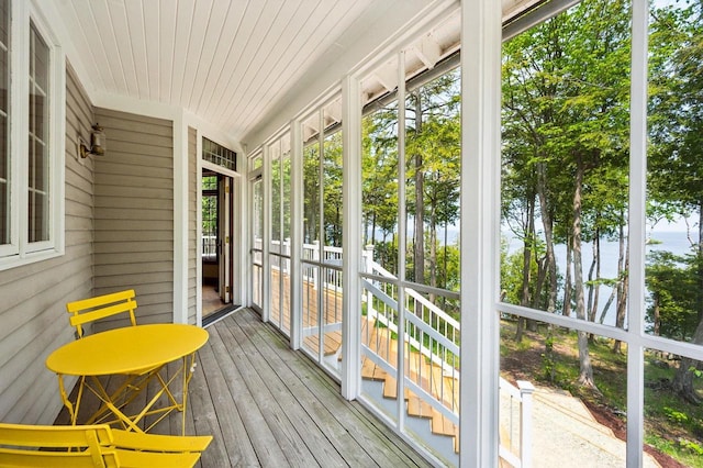 1124 Garrett Bay Rd, Ellison Bay, WI 54210 - view of sunroom