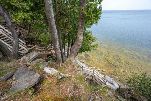 1124 Garrett Bay Rd, Ellison Bay, WI 54210 - water view