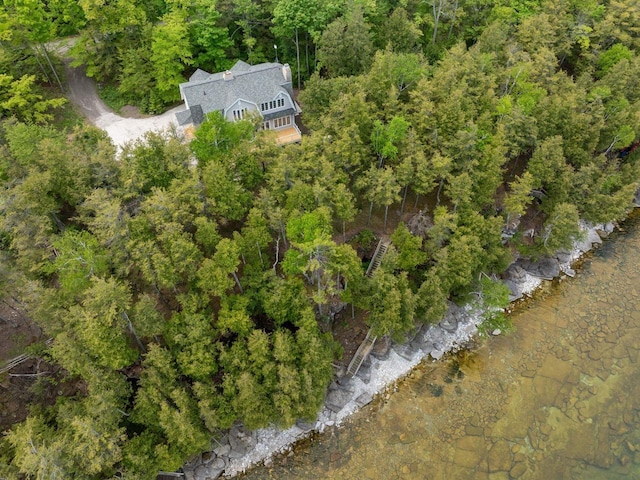 1124 Garrett Bay Rd, Ellison Bay, WI 54210 - aerial overview of property's location