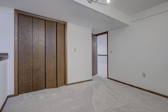 N9695 Willard Rd, Berlin, WI 54923 - unfurnished bedroom featuring light carpet and a closet