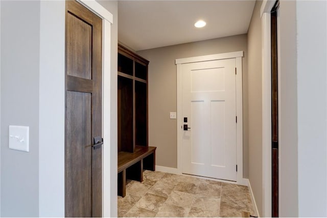 397 Candy Ln, River Falls, WI 54022 - mudroom featuring baseboards
