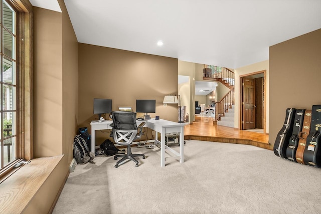2621 Russet Dr, Plover, WI 54467 - view of carpeted office space