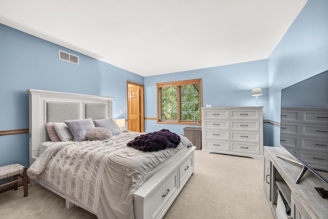 2621 Russet Dr, Plover, WI 54467 - bedroom featuring light carpet