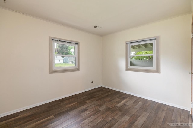 29 S Midvale Blvd, Madison, WI 53705 - unfurnished room with dark wood finished floors and crown molding