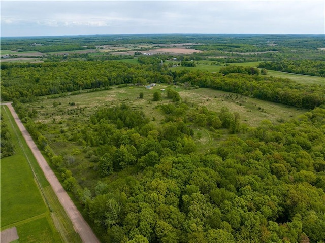 2329 Sand Rd, Shell Lake, WI 54871 - bird's eye view of a forest