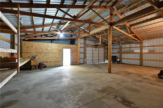 2329 Sand Rd, Shell Lake, WI 54871 - view of garage