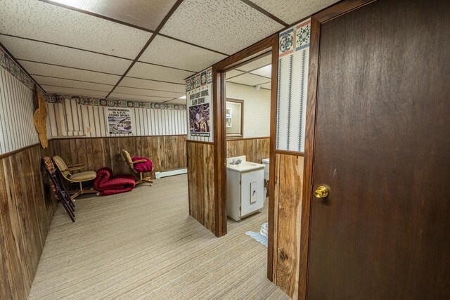 8420 Southview Dr, Crandon, WI 54520 - sunroom / solarium with a baseboard heating unit