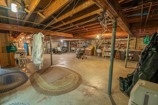 8420 Southview Dr, Crandon, WI 54520 - view of unfinished below grade area