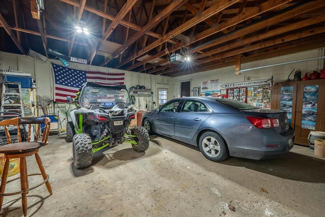 8420 Southview Dr, Crandon, WI 54520 - garage with a garage door opener