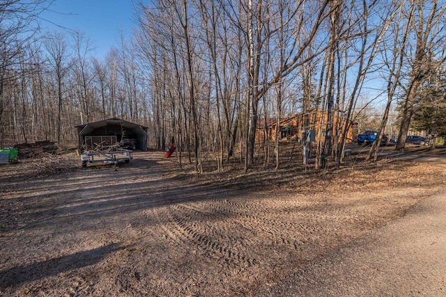 8420 Southview Dr, Crandon, WI 54520 - view of yard