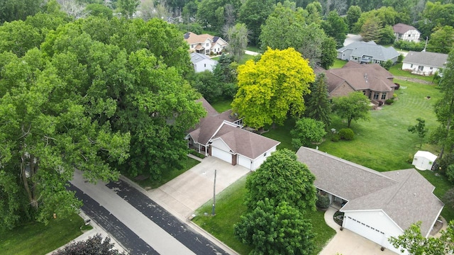 1434 Alcan Dr, Menasha, WI 54952 - aerial perspective of suburban area