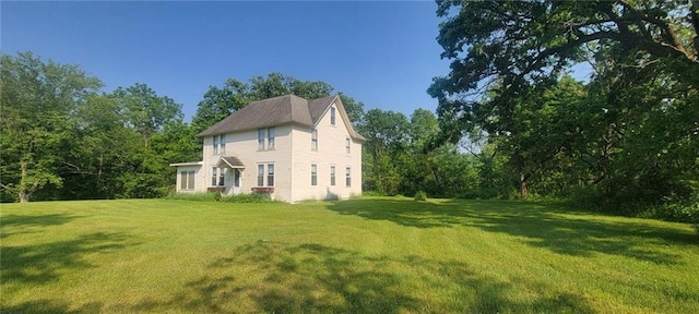 N3598 Nichols Rd, Black River Falls, WI 54615 - view of home's exterior featuring a lawn