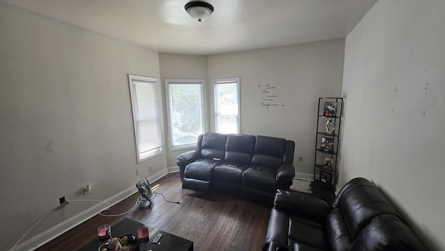434 N 32nd St, Milwaukee, WI 53208 - living room with wood finished floors and baseboards