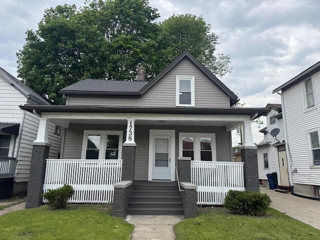 1738 Center St, Racine, WI 53403 - view of front of property featuring covered porch