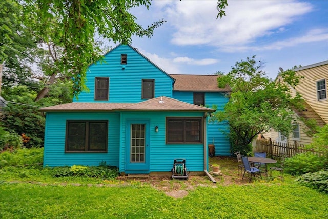818 Ottawa Trl, Madison, WI 53711 - back of house with a shingled roof