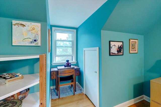 818 Ottawa Trl, Madison, WI 53711 - office with light wood-style flooring