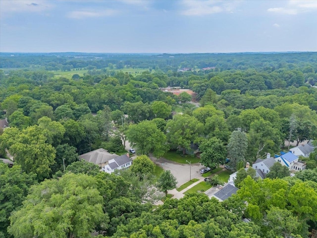 818 Ottawa Trl, Madison, WI 53711 - aerial perspective of suburban area featuring a forest