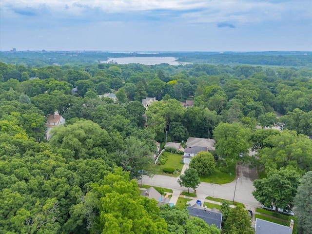 818 Ottawa Trl, Madison, WI 53711 - aerial view of a heavily wooded area