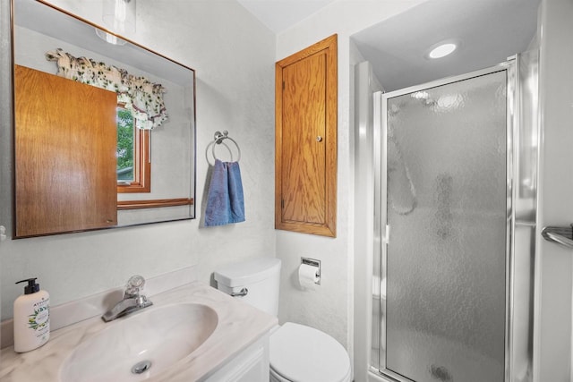 1341 Fieldstone Ct, Neenah, WI 54956 - full bath with a stall shower and vanity
