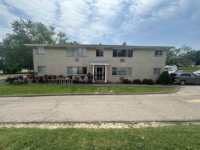 2342 Allied Dr Unit 3, Madison, WI 53711 - view of front of house with stone siding and a front lawn